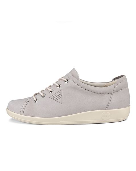 Pantofi casual dama ECCO Soft 2.0 (Grey / Grey Rose)