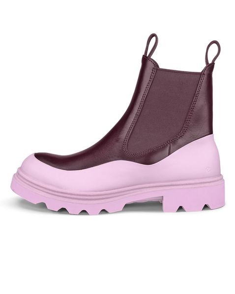 Ghete casual dama ECCO Grainer W (Multicolor / Fig)