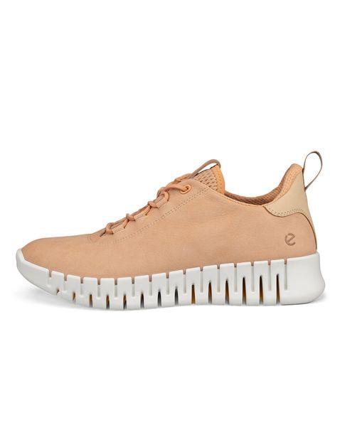 Sneakers casual dama ECCO Gruuv W (Powder / Biscuit)