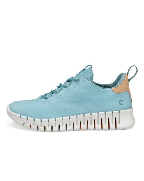 Sneakers casual dama ECCO Gruuv W (Blue / Aquatic)