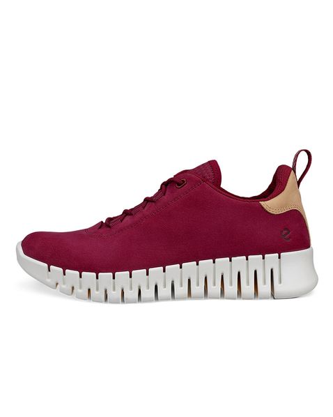 Sneakers casual dama ECCO Gruuv W (Red plum)