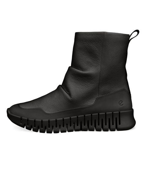 Ghete casual dama ECCO Gruuv W (Black)