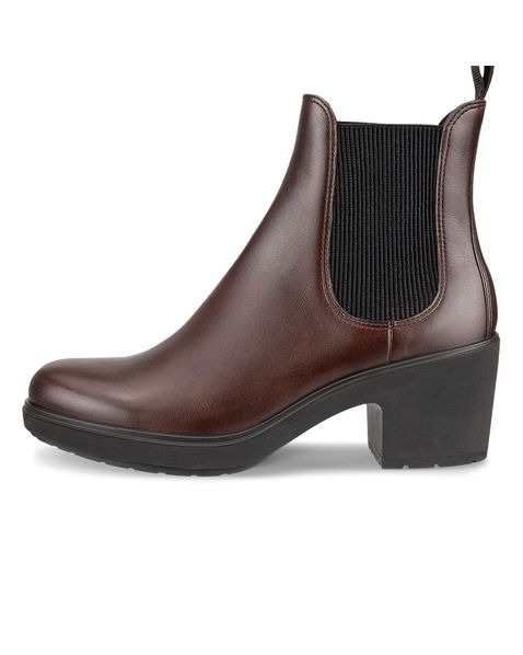 Botine business dama ECCO Metropole Zurich (Brown / Potting Soil)