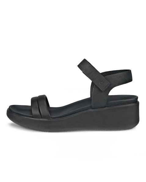 Sandale casual dama ECCO Flowt Wedge LX (Black)