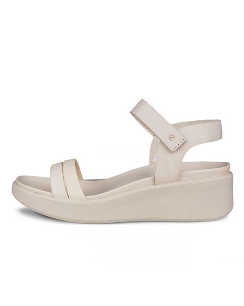 Sandale casual dama ECCO FLowt Wedge LX W (Beige / Limestone)