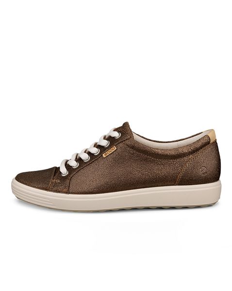 Pantofi casual dama ECCO Soft 7 W (Brown / Bronze antique)