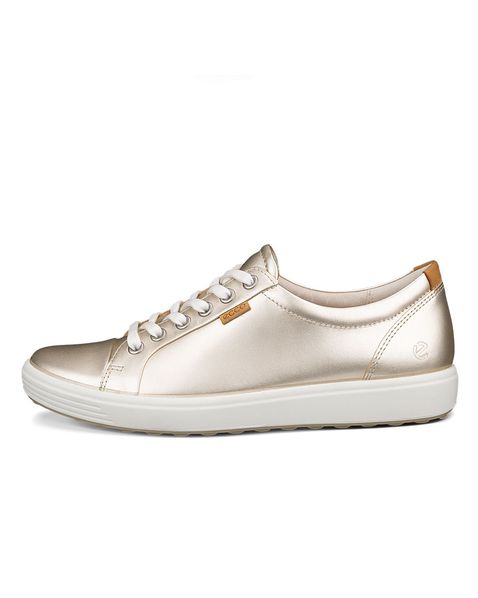 Pantofi casual dama ECCO Soft 7 W (Gold / Metallics)
