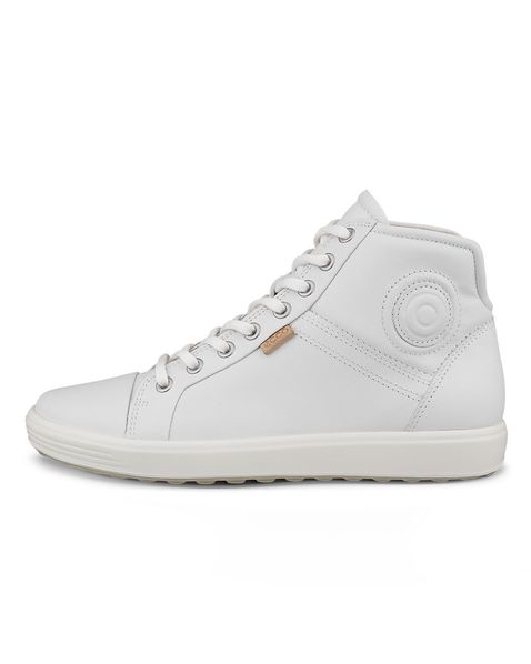 Ghete casual dama ECCO Soft 7 W (White)