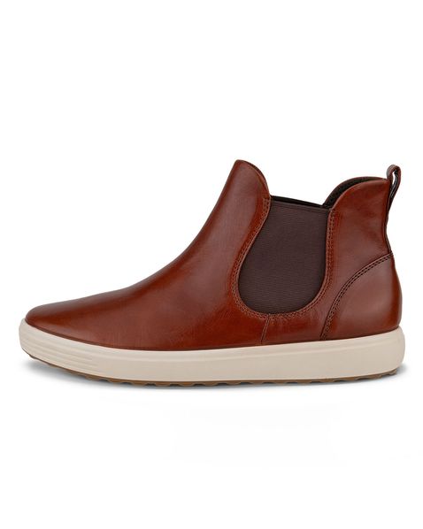 Ghete casual dama ECCO Soft 7 W (Brown / Cognac)