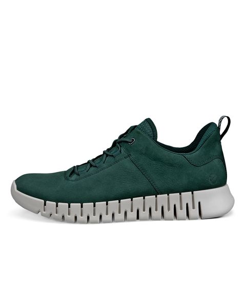 Pantofi casual barbati ECCO Gruuv M (Green / Sea tangle)