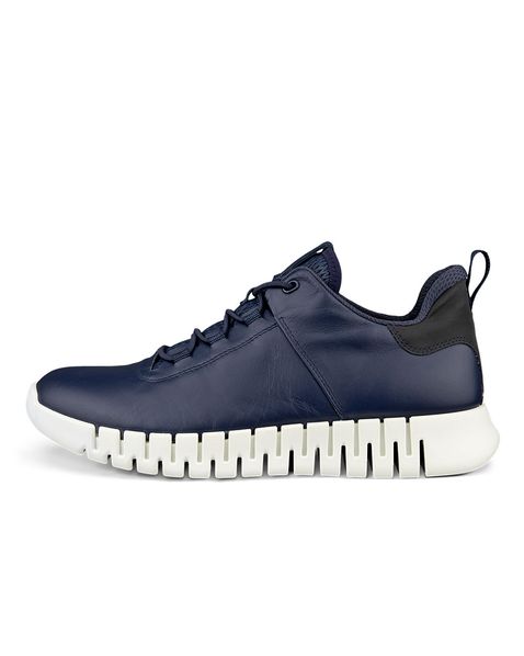 Pantofi casual barbati ECCO Gruuv M (Blue / Marine)