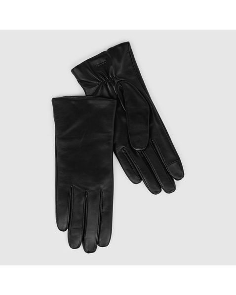 Manusi casual dama ECCO Plain Gloves (Black)