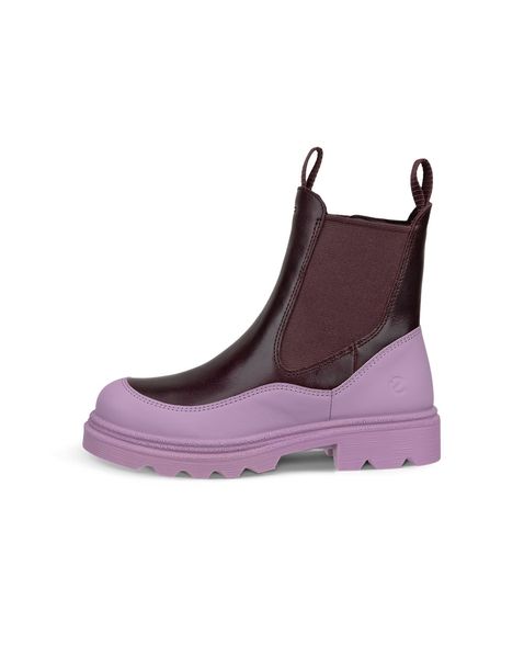 Ghete casual copii ECCO Grainer K (Multicolor / Fig)