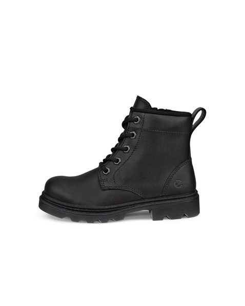 Ghete casual copii ECCO Grainer K (Black)