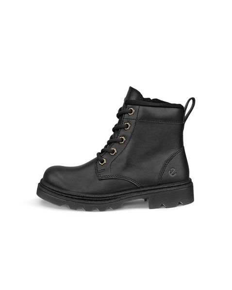 Ghete casual copii ECCO Grainer K (Black)