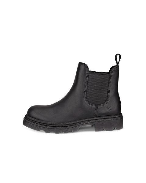 Ghete casual copii ECCO Grainer K (Black)