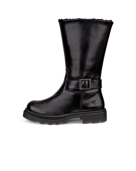 Ghete casual adolescenti ECCO Granier K (Black)