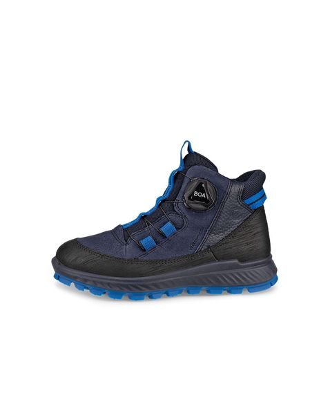 Ghete sport baieti ECCO Exostrike K (Blue / Night sky)