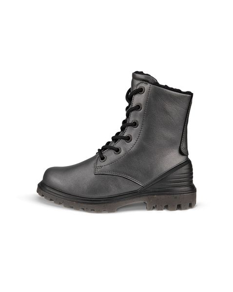 Ghete casual copii ECCO Tredtray K (Silver heavy)