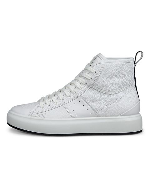 Ghete casual dama ECCO Street Ace W (White)