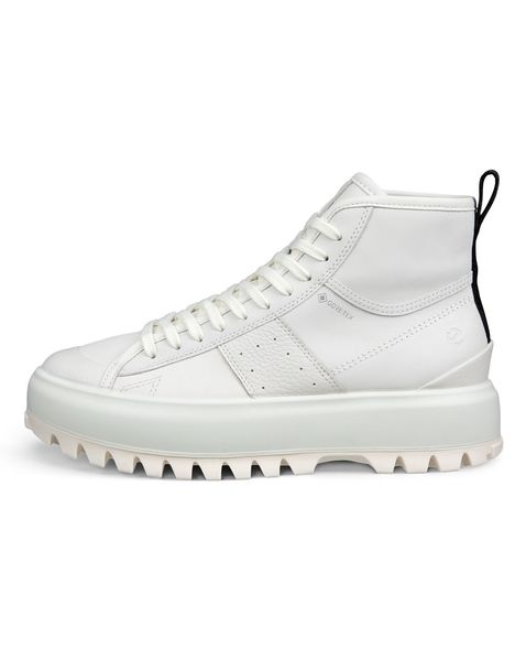Ghete casual dama ECCO Street Ace Rugged W (White)