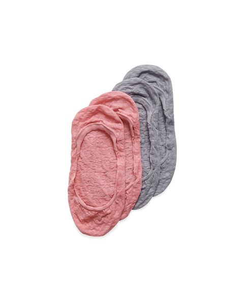 Set sosete casual dama ECCO doua perechi (Grey / Old rose)