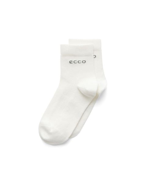 Set sosete copii ECCO Play Longlife doua perechi (White)