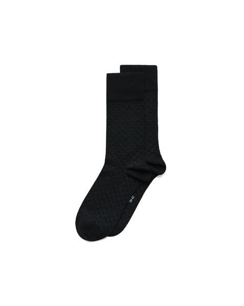 Sosete casual barbati ECCO Classic Honeycomb (Black)