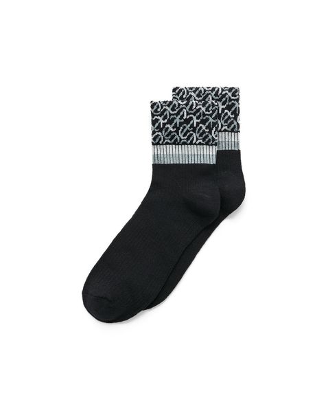 Sosete casual dama ECCO Vibe Wave (Black)
