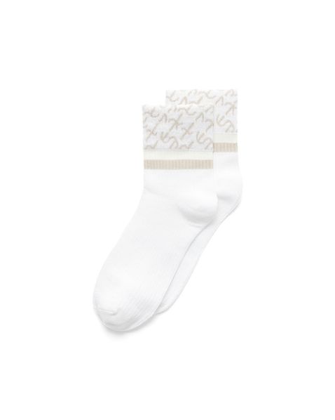 Sosete casual dama ECCO Vibe Wave (Bright white)