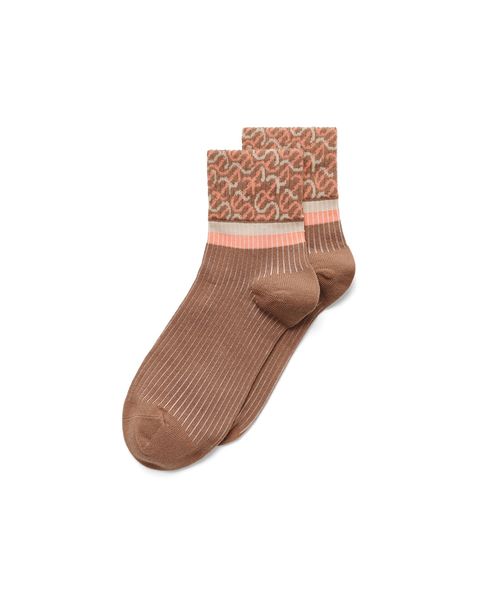 Sosete casual dama ECCO Vibe Wave (Brown)