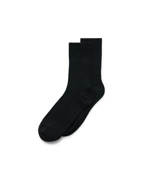 Sosete casual dama ECCO Vibe Ribbed (Black)