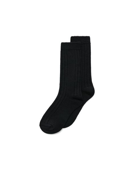 Sosete casual unisex ECCO Hygge Ribbed (Black)